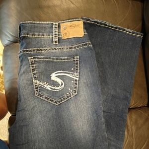 Silver Suki Super Stretch Jeans 14/31